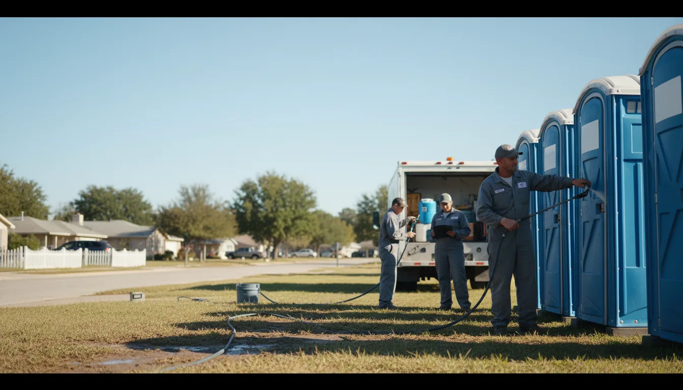 Long-Term Portable Toilet Rental in Henning, IL near me